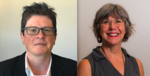 Photo of Mairéad Martin and Kim Milford headshots